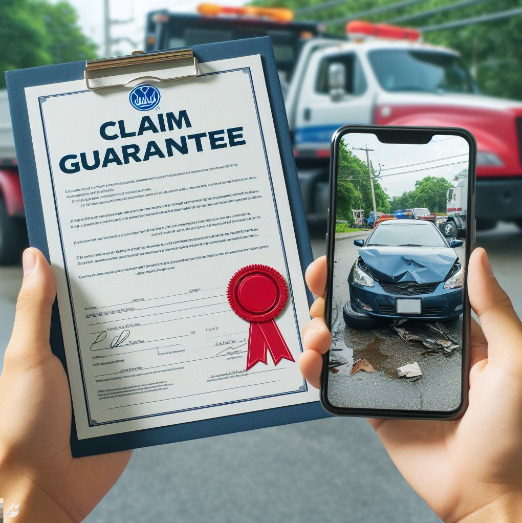 An image illustration of Allstate claim guarantee